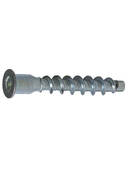 CAJA 100 TORNILLO ENSAMBLAR ZINCADO 5x50mm