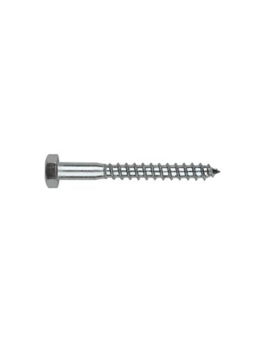 CAJA 100 TORNILLO BARRAQUERO 6x45mm DIN 571 AM