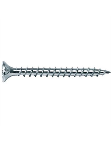 Caja 500 tornillo panel 4x30mm pozi zincado index