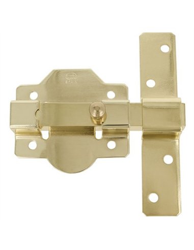 CERROJO PASADOR ORO 115mm  MOD. 1P 19231 AMIG