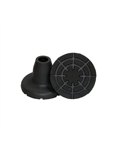 CONTERA BASTON MULETA ESPECIAL VENTOSA NEGRA 19x80mm
