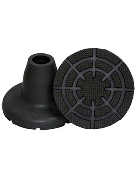 CONTERA BASTON MULETA ESPECIAL VENTOSA NEGRA 19x80mm