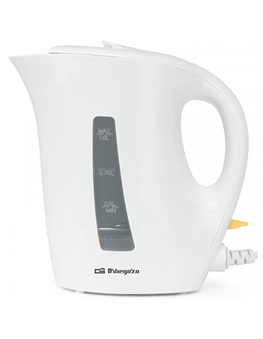 HERVIDOR AGUA ELECTRICO 1lt 1.000w KT-4150 ORBEGOZO