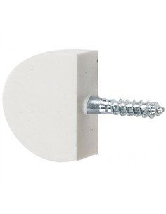 BLISTER 12 SOPORTE ESTANTE VITRINA PLAS BLANCO PEQUEÃ‘O /00 2