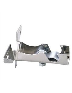 CAJA 25 SOPORTE FRENTE TUBO CROMO 12mm 73309 2