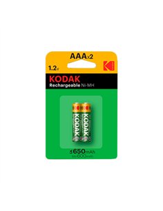BLISTER 2 PILAS RECARGABLE LR03 650mAh Ni-MH KODAK