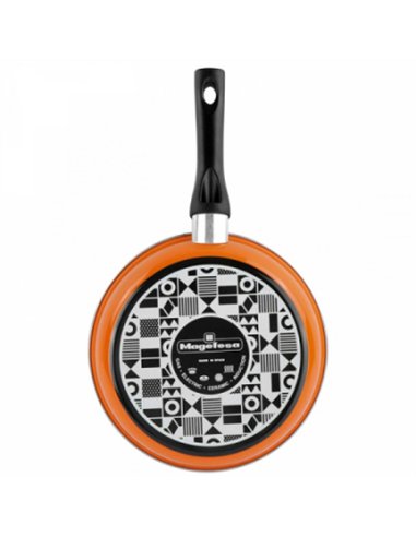 SARTEN NARANJA ANTIADHERENTE 24cm VALENCIA MAGEFESA
