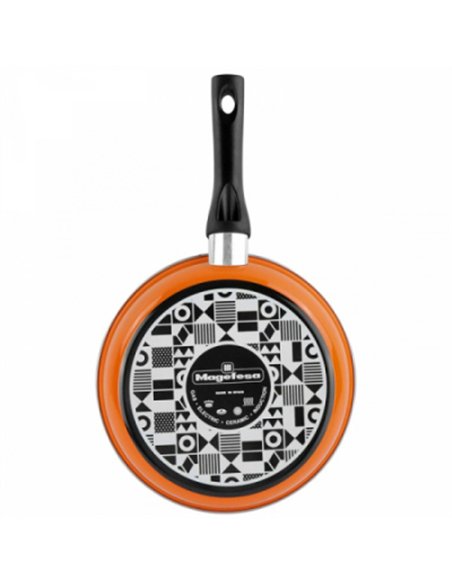 SARTEN NARANJA ANTIADHERENTE 24cm VALENCIA MAGEFESA