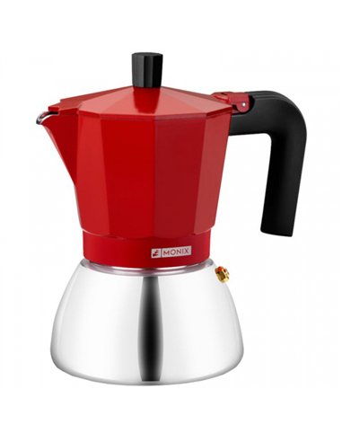 Cafetera induccion inox red 6t. M863106 monix