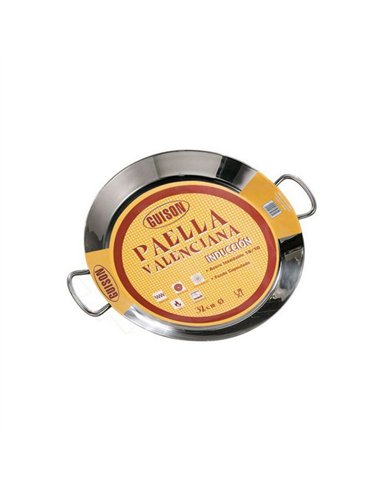 PAELLERA INOX GUISON 32cm INDUCCION 74032 GARCIMA