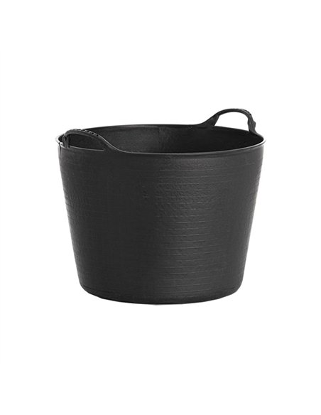 CAPAZO PLASTICO VENDIMIA NEGRO 42lt CAP42 PLASVIDAVI
