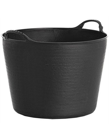 CAPAZO PLASTICO VENDIMIA NEGRO 42lt CAP42 PLASVIDAVI