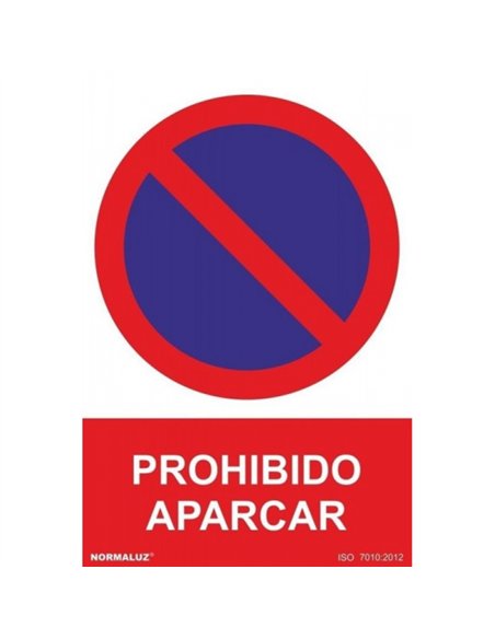 SEÃ‘AL PROHIBIDO APARCAR 297x210mm RD40040