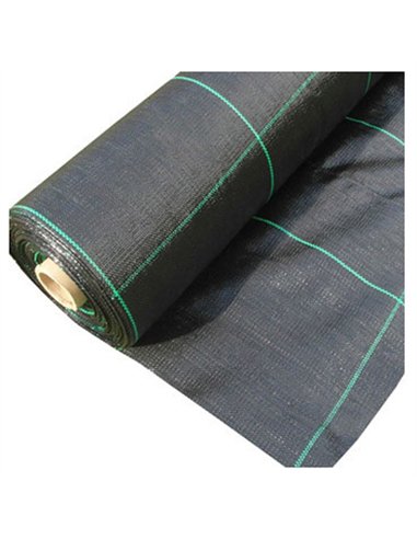 ROLLO MALLA ANTIHIERBAS NEGRA 1x10mt 100gr/M2 213005 NOVA