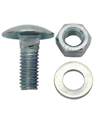 Bolsa 300 tornillo estanteria m6x15mm din 603