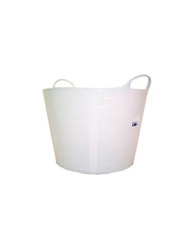 Capazo plastico uso alimentario blanco 38lt cap42al