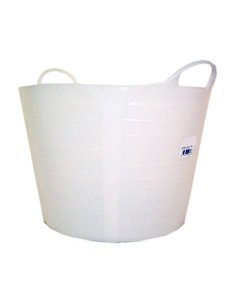 CAPAZO PLASTICO USO ALIMENTARIO BLANCO 38lt CAP42AL 2