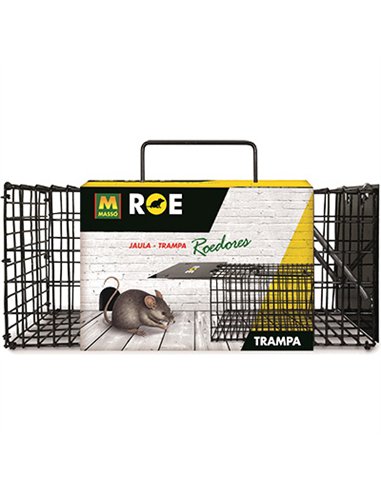RATONERA TRAMPA SIN MUERTE 60x19cm 231635 MASSO