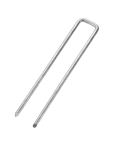 BOLSA 20 GRAPA FIJACION CESPED ARTIFICIAL 15cm