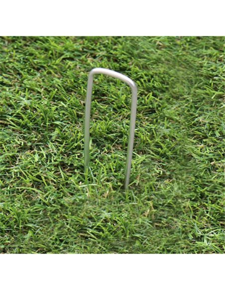 BOLSA 20 GRAPA FIJACION CESPED ARTIFICIAL 15cm
