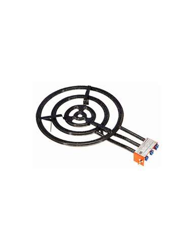 PAELLERO GAS NATURAL 600 3 FUEGOS GARCIMA TETILLA