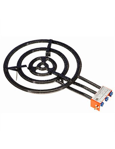 PAELLERO GAS NATURAL 600 3 FUEGOS GARCIMA TETILLA