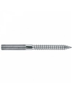 Caja 100 esparragos doble rosca m8x60 zincado index 2