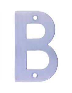 LETRA B INOX 10cm 6763 AMIG 2