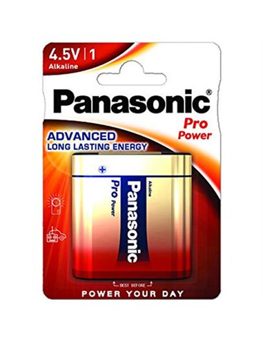 PILA 3LR12B PETACA 4,5V ALKALINA PANASONIC