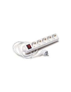 BASE MULTIPLE 5 TOMAS INTERRUPTOR CABLE 1,4mt 808609 TAYG
