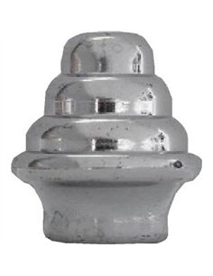 CAJA 100 TAPON REMATE RIZADO BLANCO 12mm 73318 MICEL 2