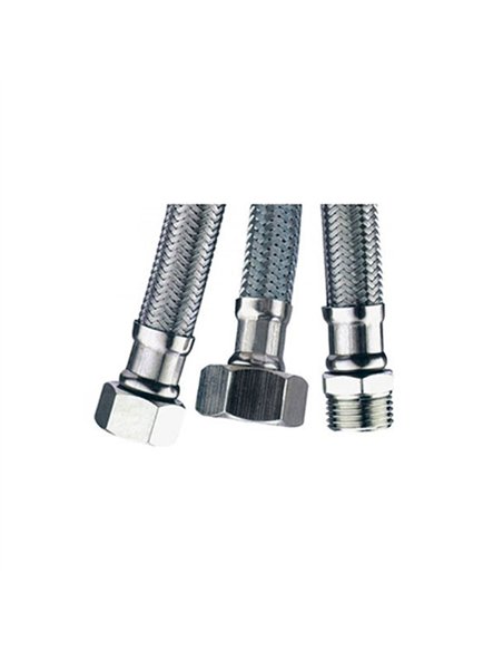 CONEXION LATIGUILLO INOX M-H 1/2 30cm 14315