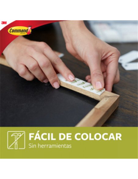 BLISTER 4 JUEGOS TIRAS COLGAR CUADROS 5,4kg 17201 COMMAND 3M