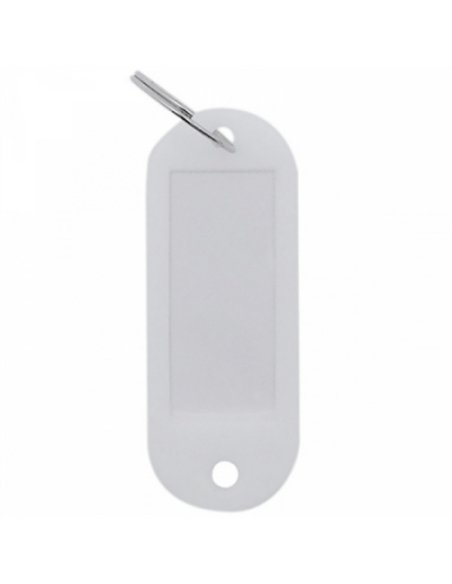 BOLSA 100 LLAVEROS TARJETEROS PLAS COLOR BLANCO A-470