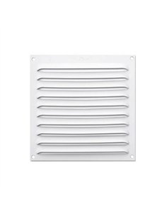 REJILLA VENTILACION ALUMINIO BLANCO 15x15cm CIS