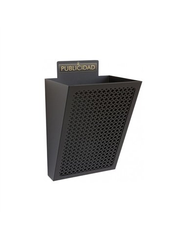 RECOGE PUBLICIDAD NEGRO NÂº1 22x30cm E2301 ARREGUI