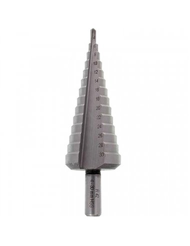 Broca escalonada hss 4-30mm 808.000.420 leman