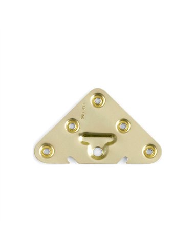 CAJA 100 COLGADOR TRIANGULO BICROMATADO 70mm 1301570