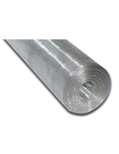 ROLLO 25mt TELA MOSQUITERA ALUMINIO 120cm 16x16mm 2