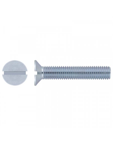 CAJA 1000 TORNILLO ZINCADO M4x30mm DIN 963