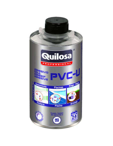 BOTE ADHESIVO SOLDADOR PVC 500ml SINTEX PVC-U QUILOSA