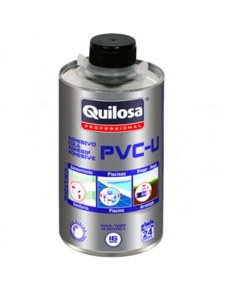 BOTE ADHESIVO SOLDADOR PVC 500ml SINTEX PVC-U QUILOSA