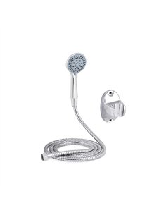 Set telefono ducha 1 posic y flexo 2m soporte 82382 berilo