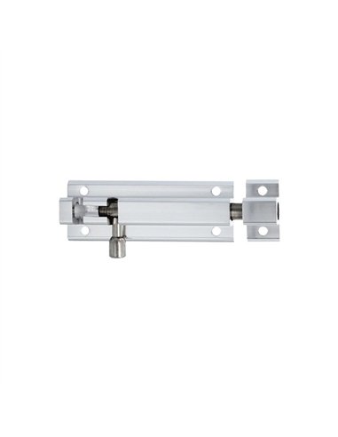 CAJA 20 PASADOR ALUMINIO PLATA 50mm MOD. 500 AMIG