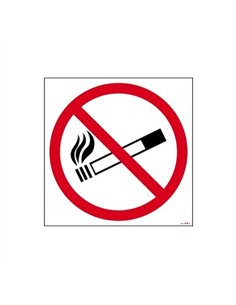 SEÃ‘AL ADH. PROHIBIDO FUMAR 10x10cm RD46652