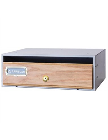 BUZON HORIZONTAL FUTURE 3500 MAD/ROBLE 12x25x34cm ARREGUI
