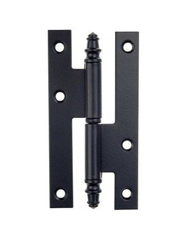 Blister 2 pernios 403t-9,5 izq negro castellano