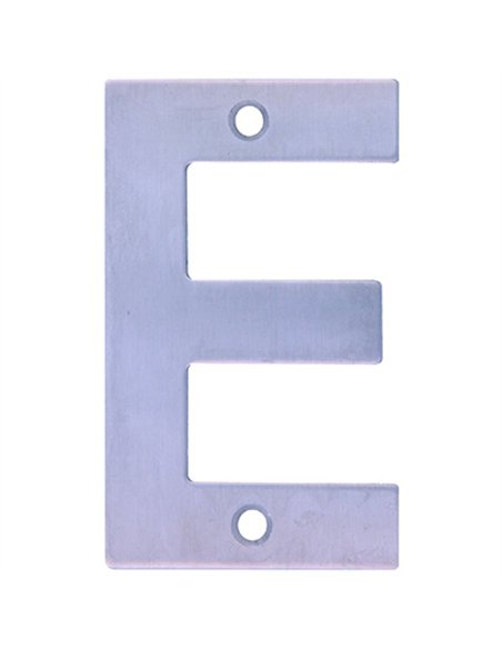 LETRA E INOX 10cm 6766 AMIG