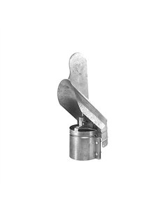 SOMBRERETE GIRATORIO 120mm GALVANIZADO