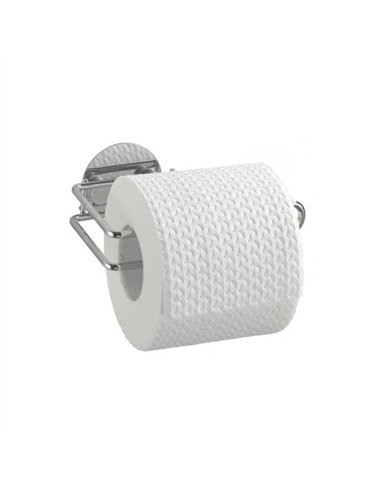 PORTARROLLOS WC CROMO SIN CLAVOS TURBO-LOC 17838 WENKO